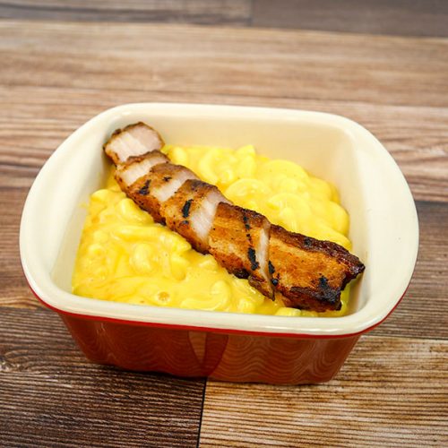 Grilled Pork Belly Macaroni and Cheese Reser's Foodservice
